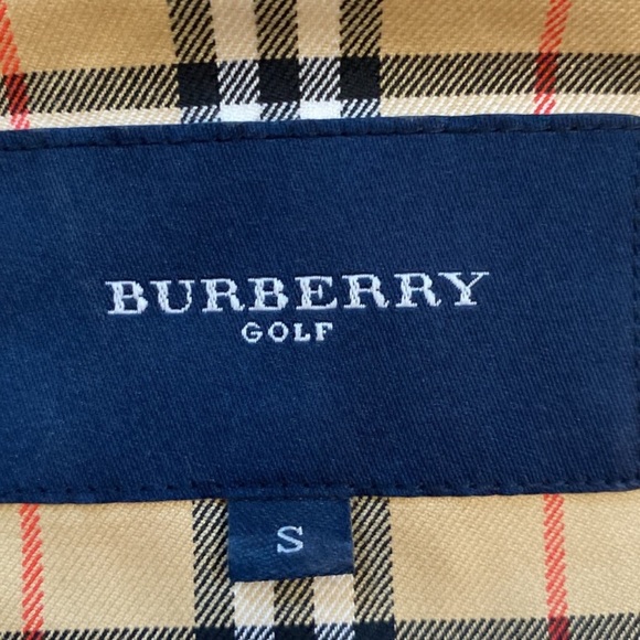 BURBERRY Golf beige nova check jacket Sz S EUC/NWOT - Picture 4 of 16